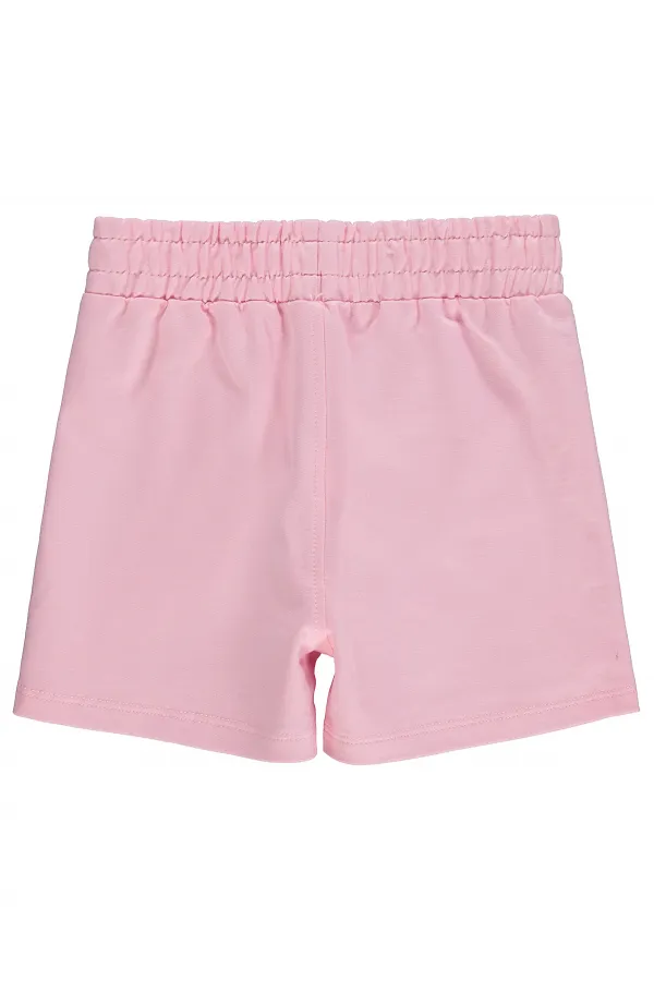Kız Çocuk Şort 6-9 Yaş Pembe - Paket