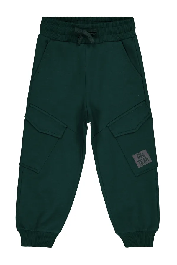 Pantalon de survêtement pour garçon, 2-5 ans, vert - Lot
