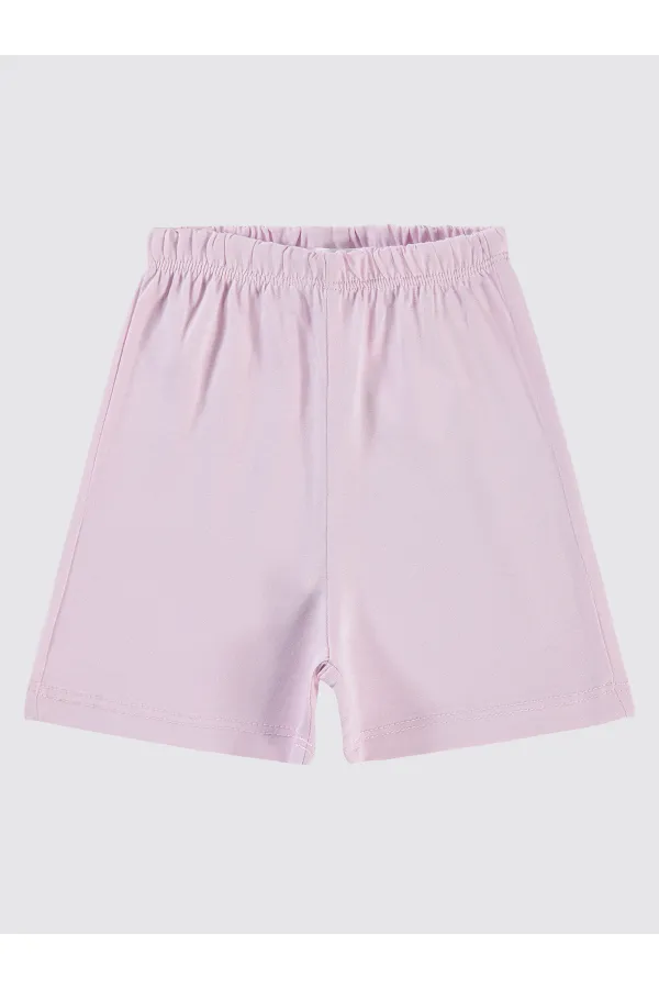 Short bébé 0-24 mois lilas - Paquet