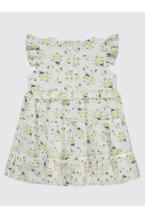 Kız Çocuk Jile ve Elbise 2-5 Yaş Sarı - Paket