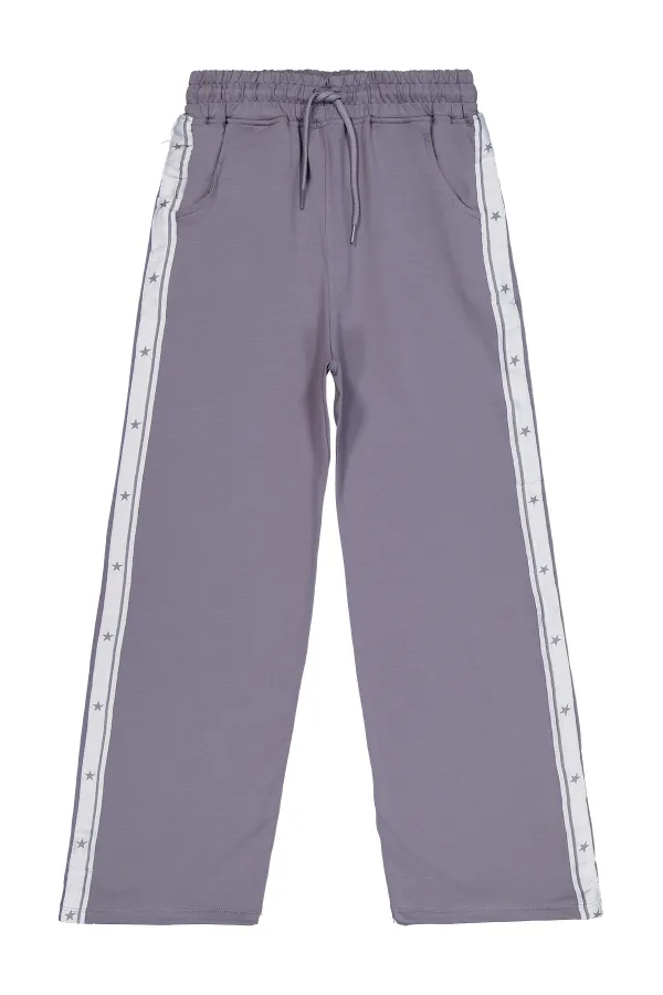 Bas de survêtement gris pour filles de 10 à 13 ans - Lot