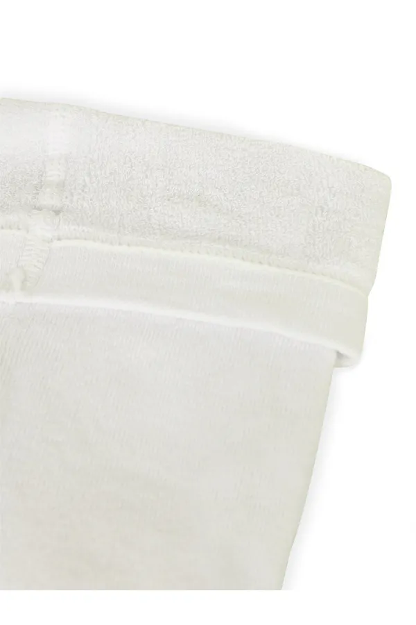 Collants pour filles de 2 à 9 ans, écru - Paquet