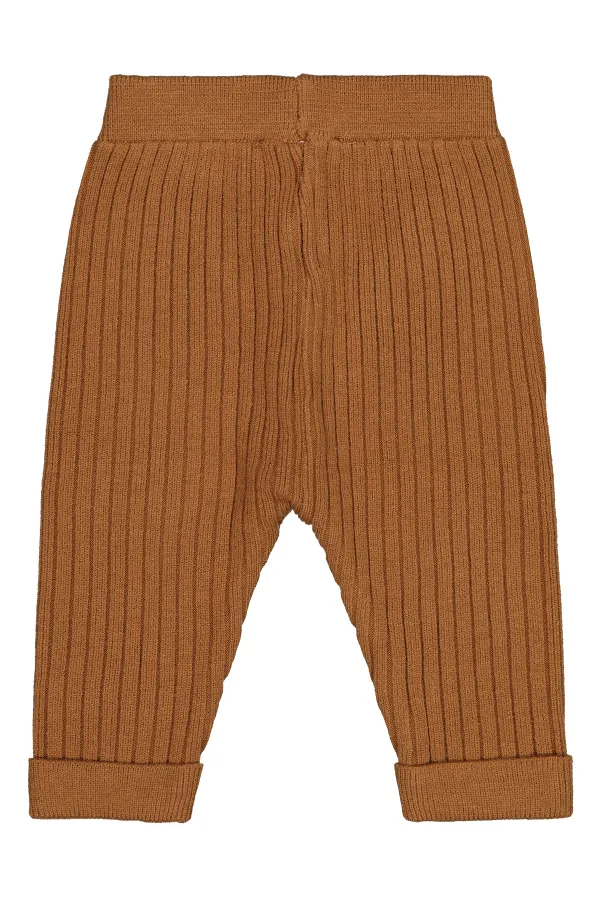 Baby Sweatpants 0-24 Months Dark Mustard - Pack