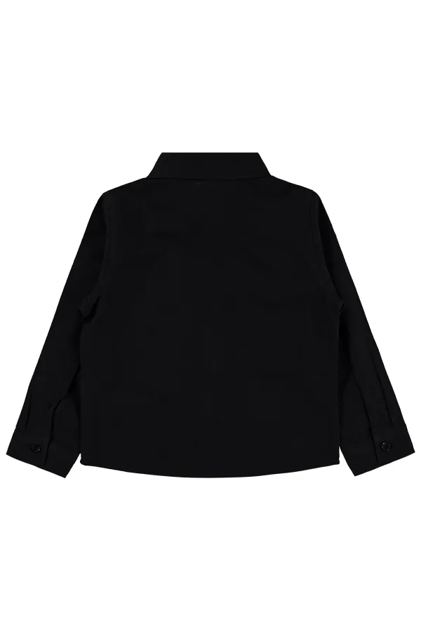 T-shirt garçon, 2-5 ans, noir - Lot