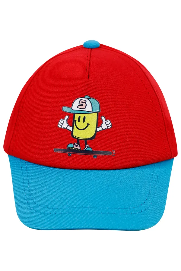 Baby Hat and Beanie 0-24 Months Red-Turquoise - Package