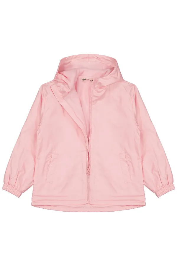 Kız Çocuk Yağmurluk 10-13 Yaş Pembe - Paket