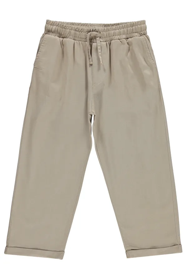 Pantalon garçon, 6-9 ans, beige - Lot