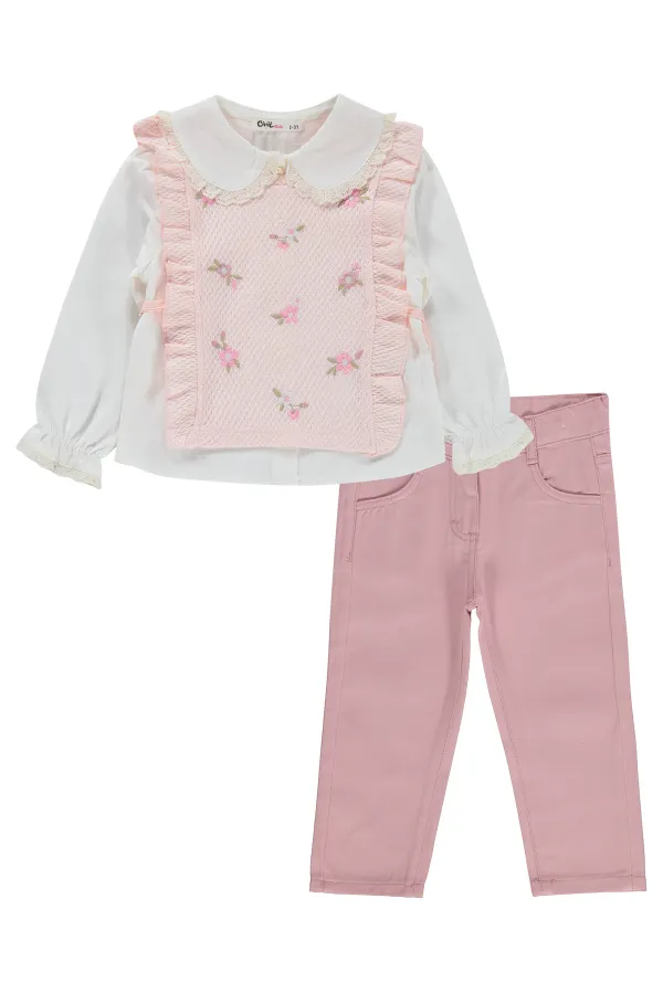 Girls' Team Set 2-5 Years Pink - Package