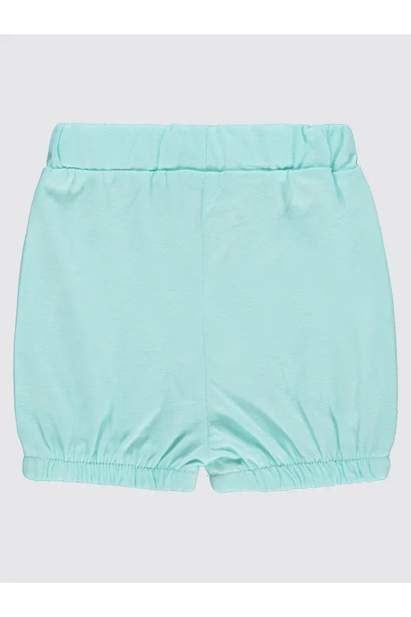 Short bébé 0-24 mois Menthe - Lot