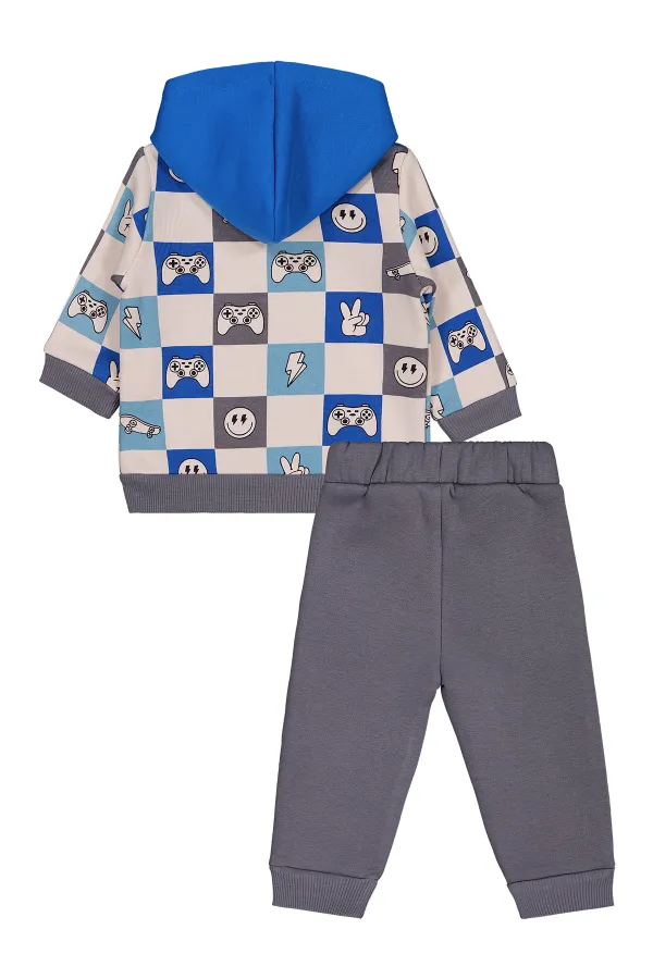 Bebek Takım 0-24 Ay Taş Rengi - Paket