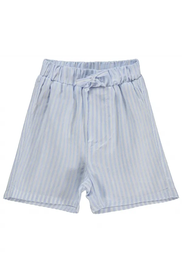 Bebek Şort 0-24 Ay Mavi - Paket