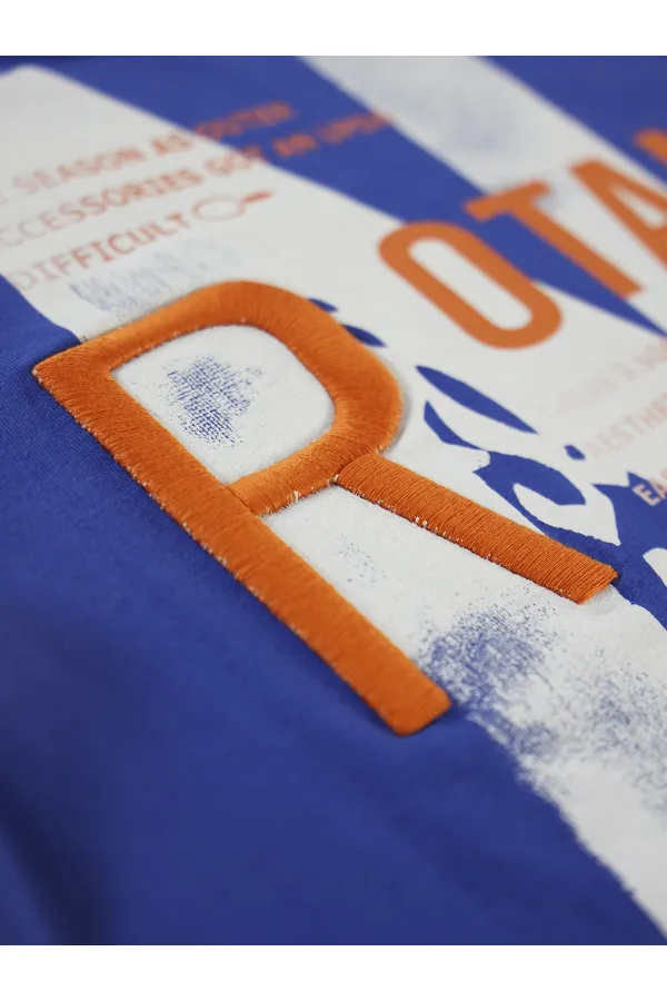 Erkek Çocuk Tişört 10-13 Yaş Saks - Paket