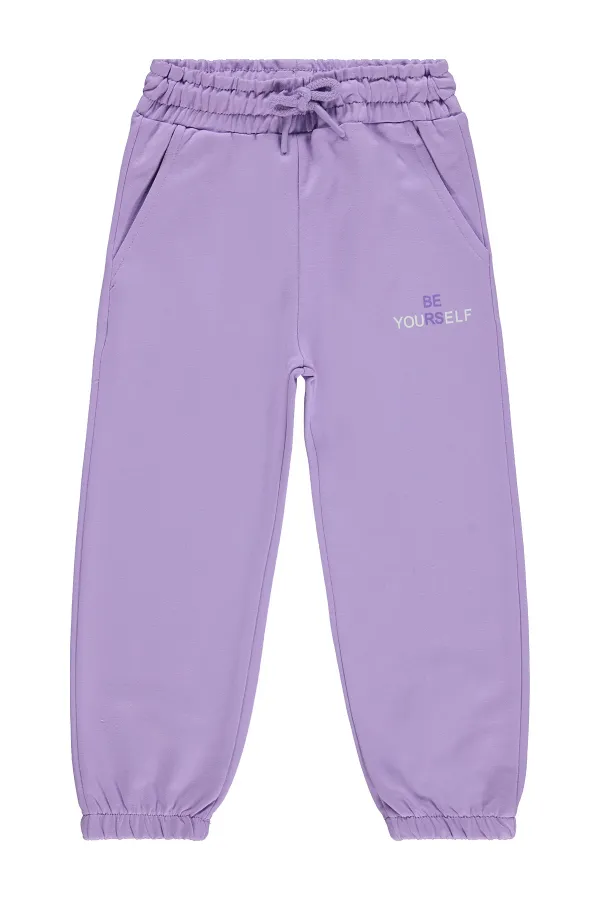 Pantalon de survêtement pour filles, 2-5 ans, lilas foncé - Lot