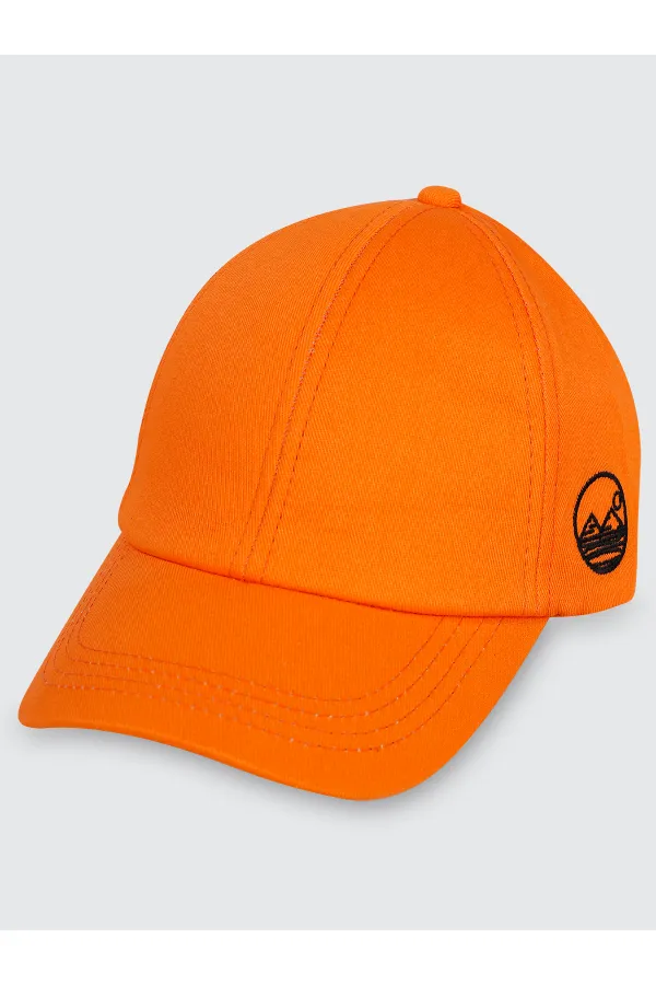 Chapeau et béret orange pour garçon de 6 à 9 ans - Ensemble