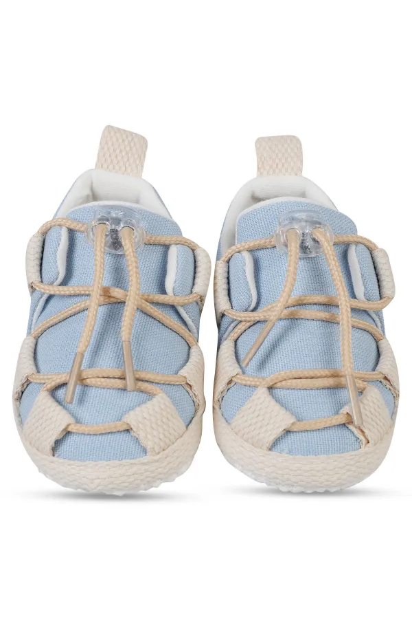 Baby Booties Size 18-21 Blue - Package