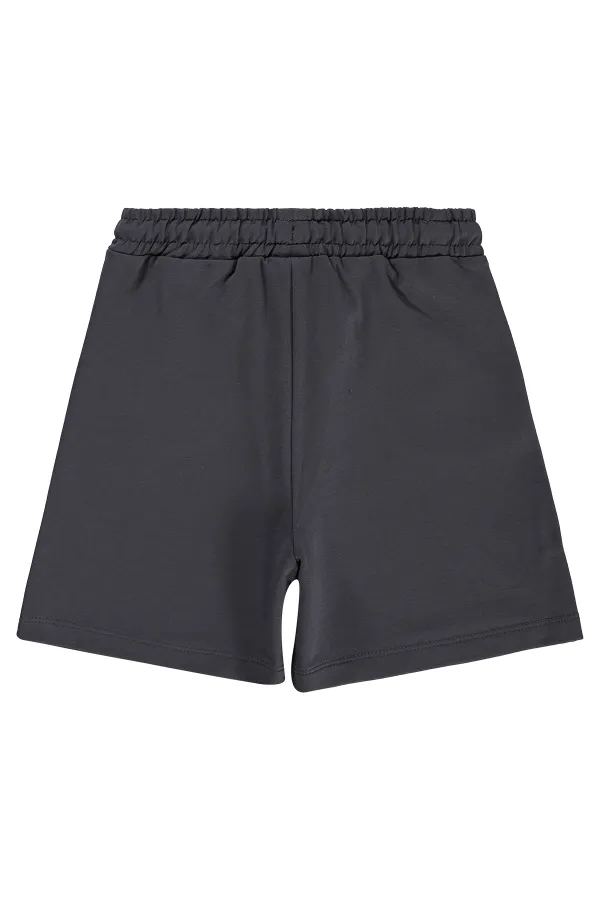 Short pour fille, 10-13 ans, anthracite - Lot