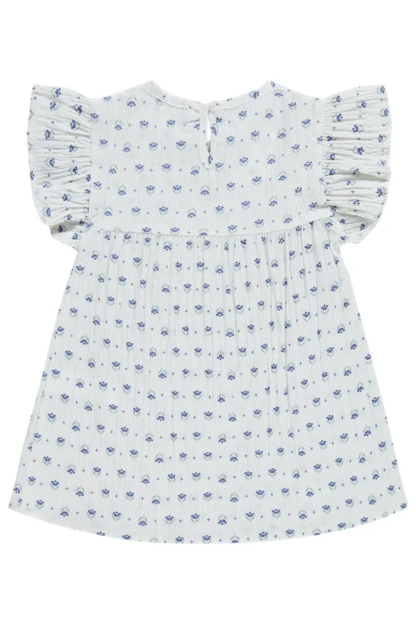 T-shirt fille, 10-13 ans, blanc cassé - Emballage