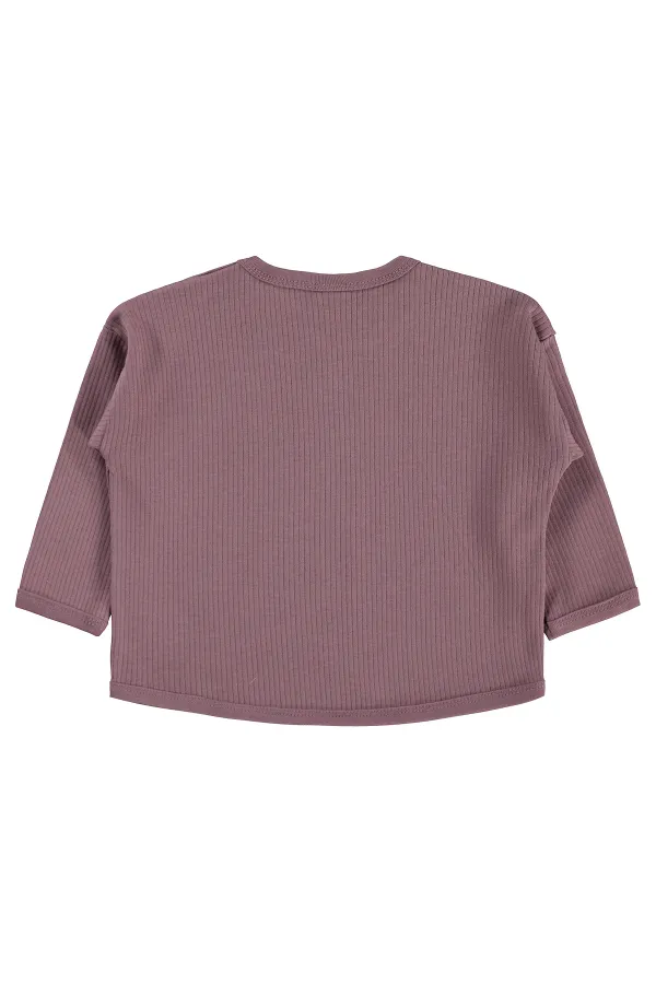 Bebek Sweatshirt 0-24 Ay Kahve - Paket