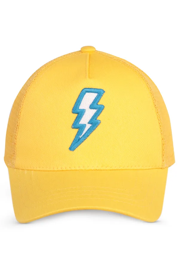 Bonnet garçon, 6-9 ans, jaune - Lot