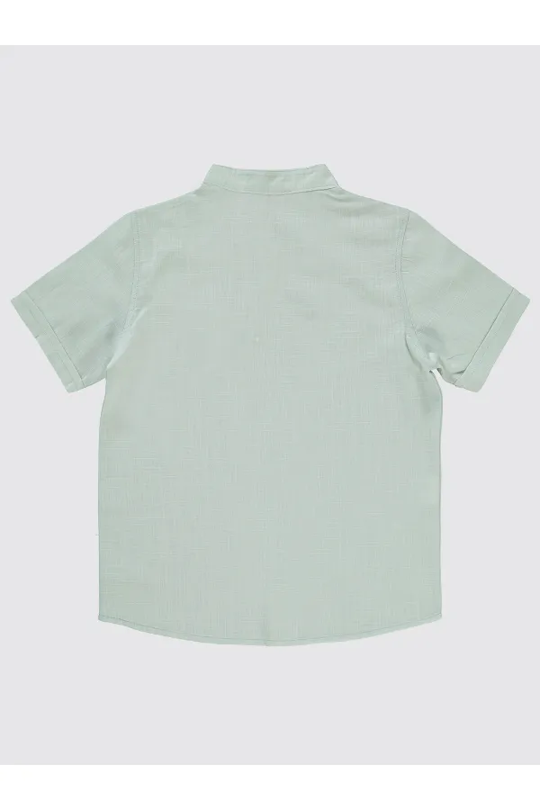 Chemise garçon 6-9 ans Gris clair - Emballage