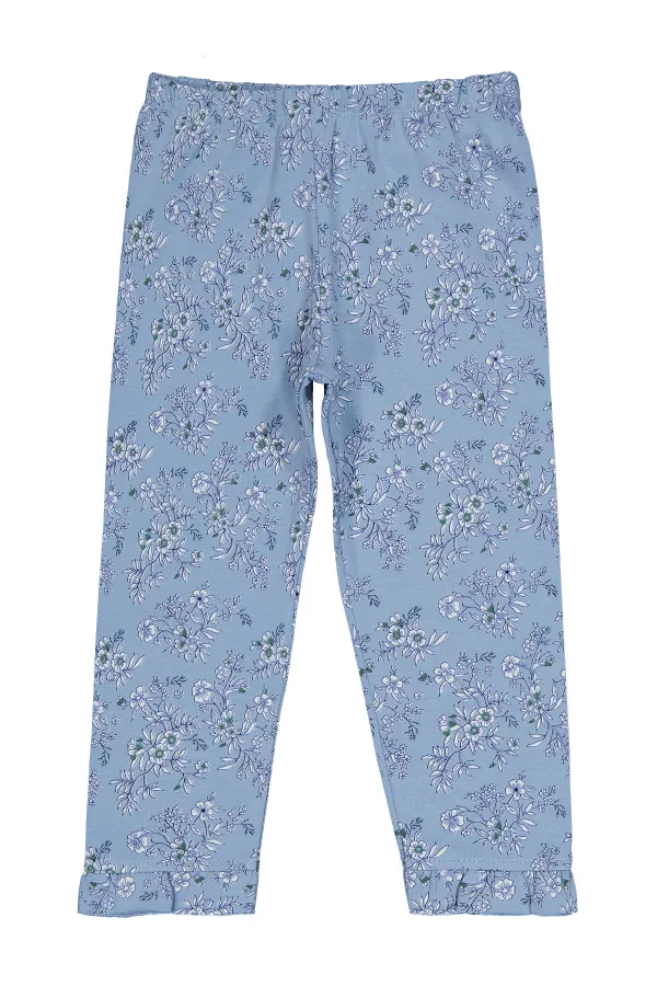 Collants bleus pour fille de 2 à 5 ans - Paquet