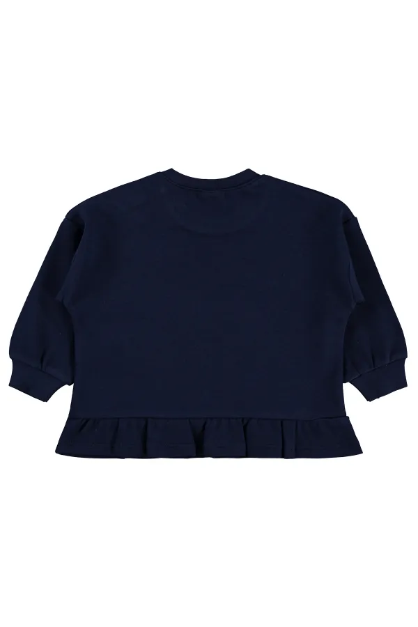 Bebek Sweatshirt 0-24 Ay Lacivert - Paket