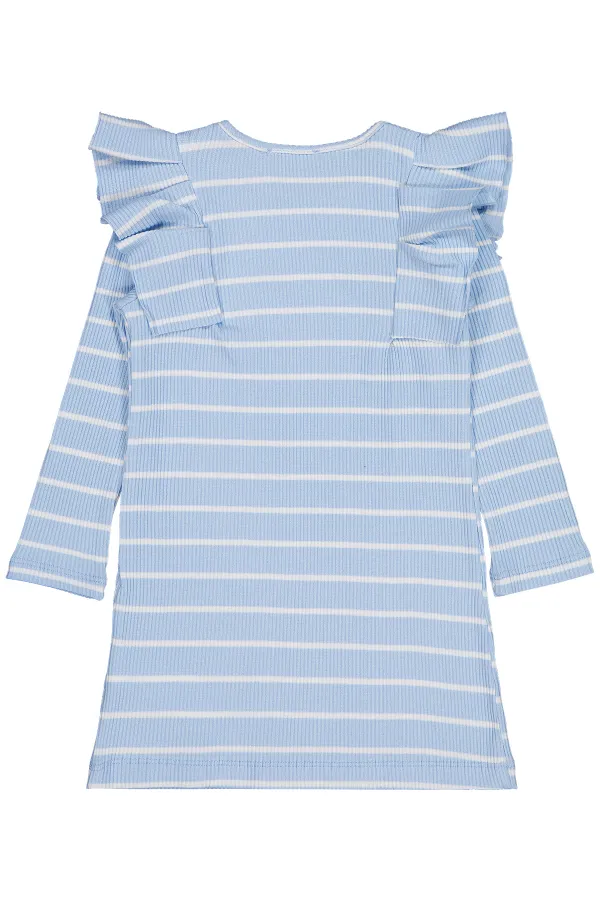 Girl's Vest and Dress 2-5 Years Blue - Package