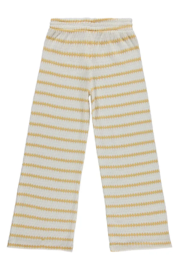Girls' Trousers, Ages 10-13, Mustard - Pack