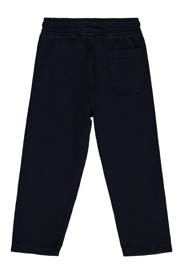 Boys' Trousers, Ages 2-5, Navy Blue - Pack