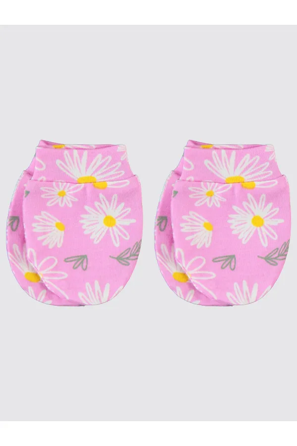 Bebek Eldiven 0-24 Ay Fondan Pembe - Paket