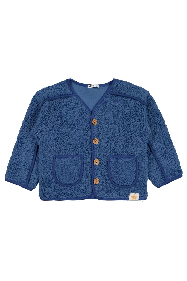 Gilet garçon 2-5 ans indigo - Emballage