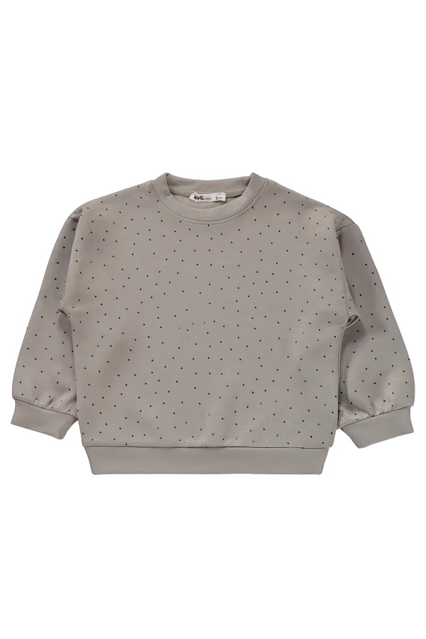 Girls' Tracksuit Set, Ages 2-5, Beige - Pack