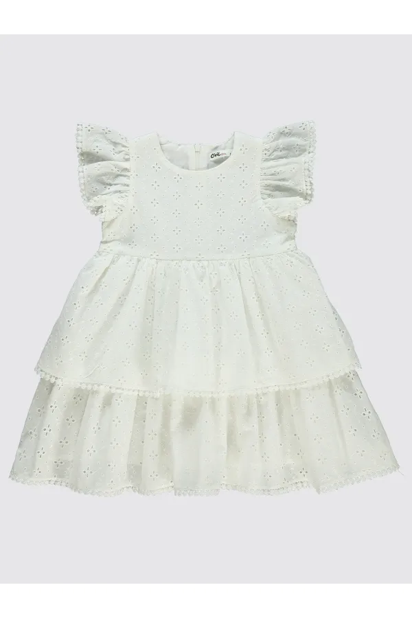 Girl's Vest and Dress 2-5 Years Old Ecru - Package