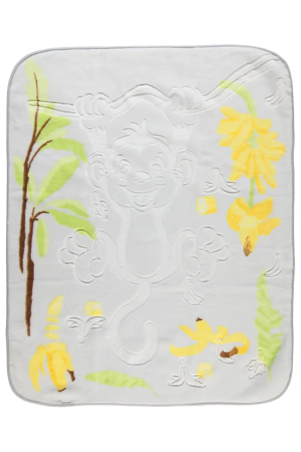 Couverture et lange pour bébé 0-24 mois Gris - Emballage