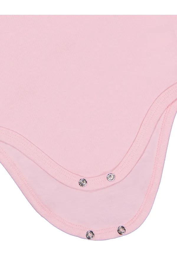 Bebek Çıtçıtlı Badi 0-24 Ay Pembe - Paket