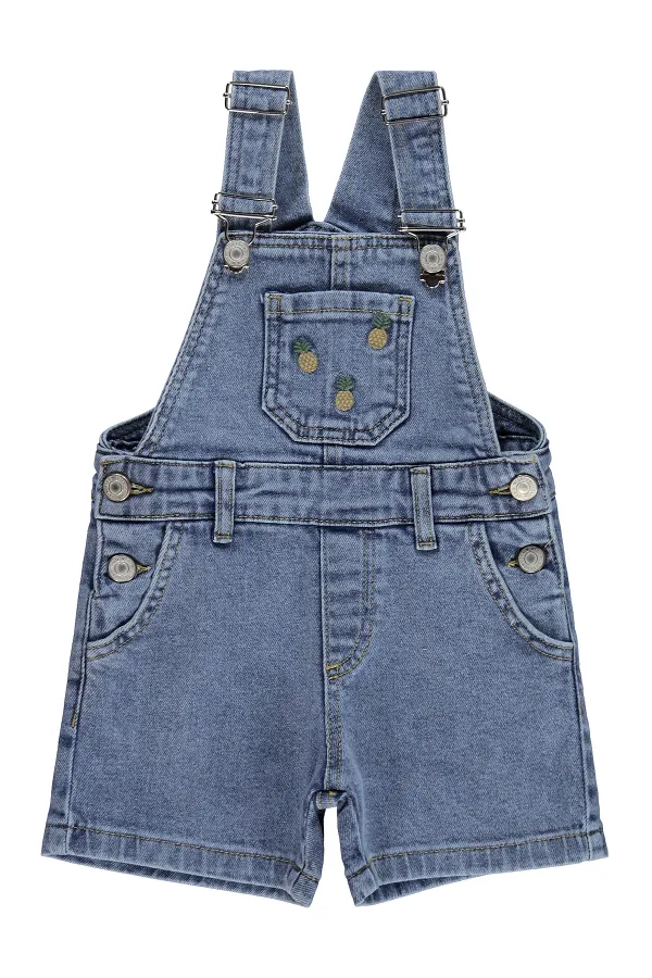 Kız Çocuk Slopet 2-5 Yaş Koyu Mavi - Paket