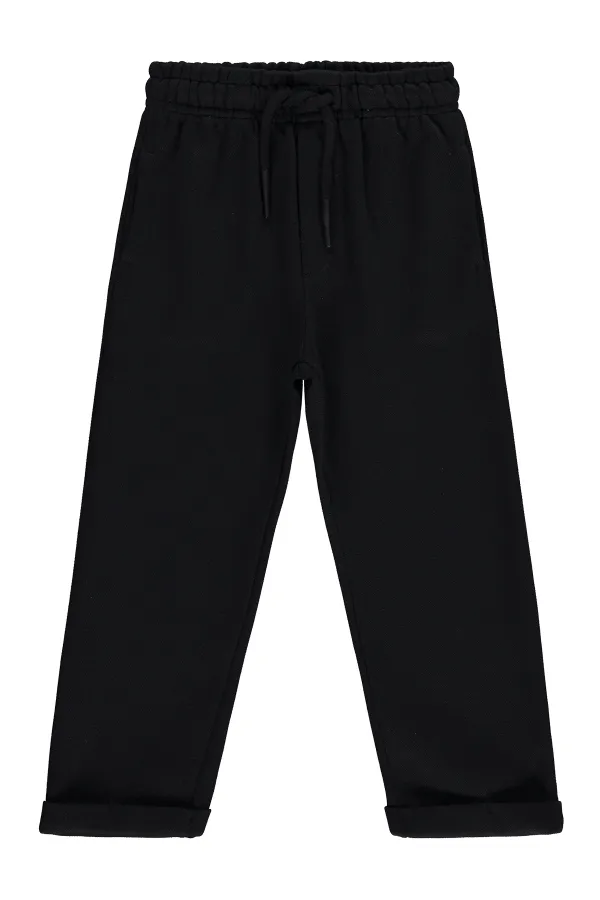Boys' Trousers, Ages 2-5, Black - Pack