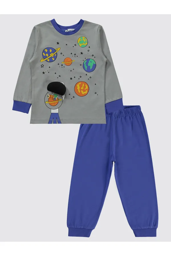 Ensemble pyjama garçon 2-5 ans Saks - Emballage
