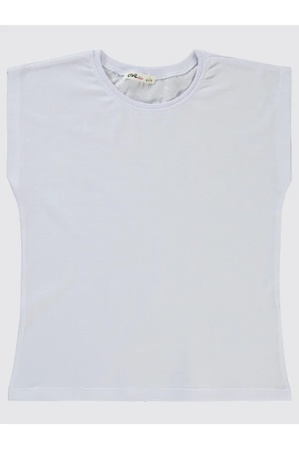 Kız Çocuk Gömlek 10-13 Yaş Gül Kurusu - Paket