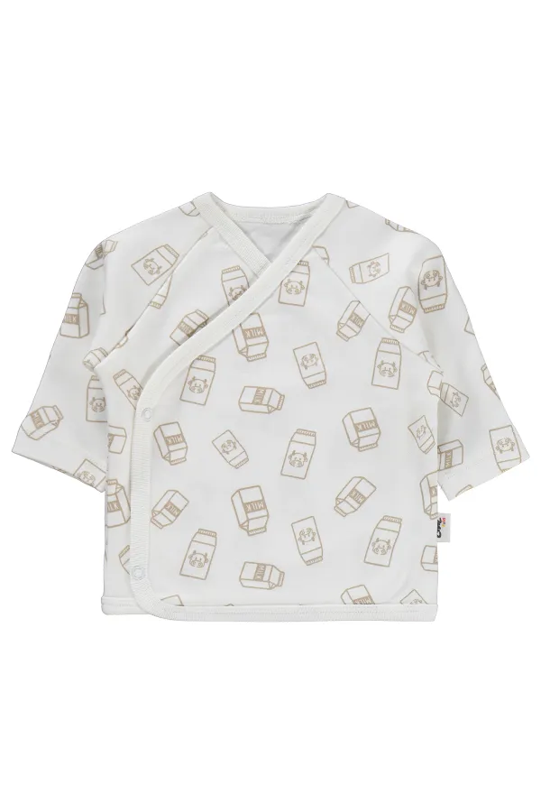 Baby Bodysuit Sets 0-24 Months, Ecru - Package