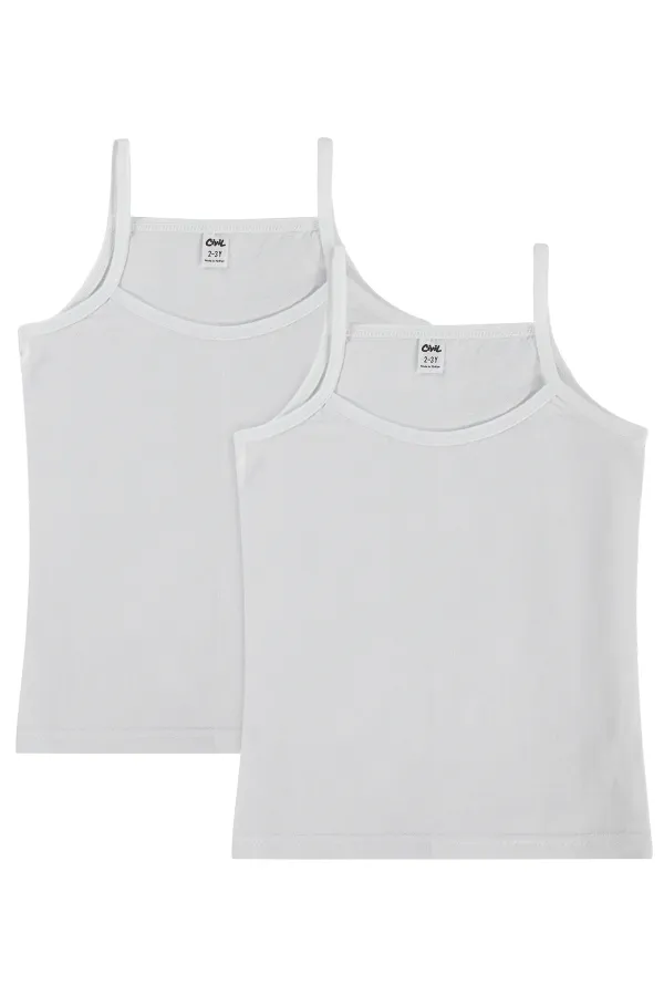Girls' Athletic Tank Top, Ages 2-9, Standard Package