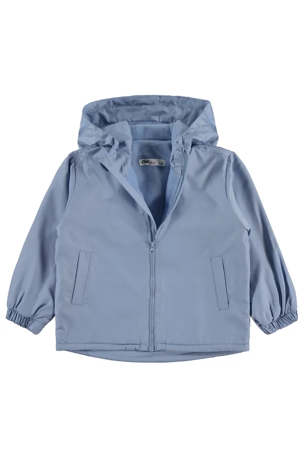 Kız Çocuk Yağmurluk 2-5 Yaş Mavi - Paket