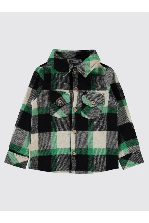 Boy Shirt 2-5 Years Green - Pack