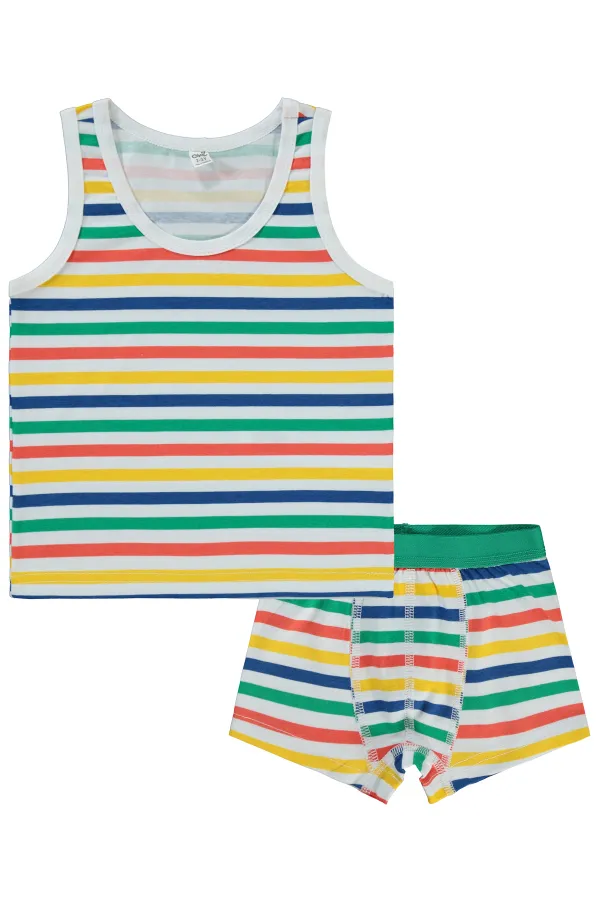 Ensemble de sous-vêtements pour garçons de 2 à 9 ans - Standard