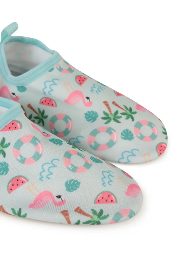 Kız Çocuk Deniz Ayakkabısı 26-30 Numara Mint - Paket