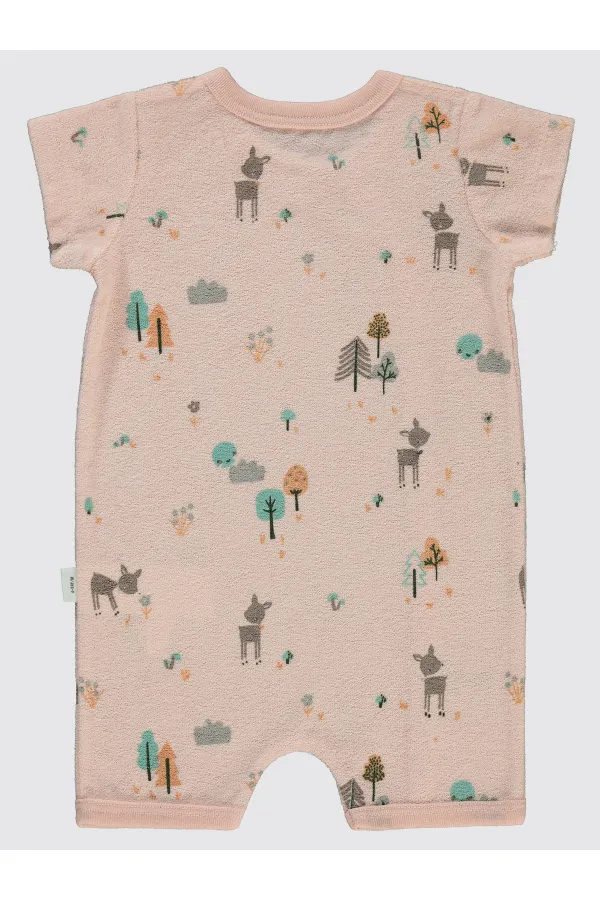 Grenouillères bébé 0-24 mois roses - Lot