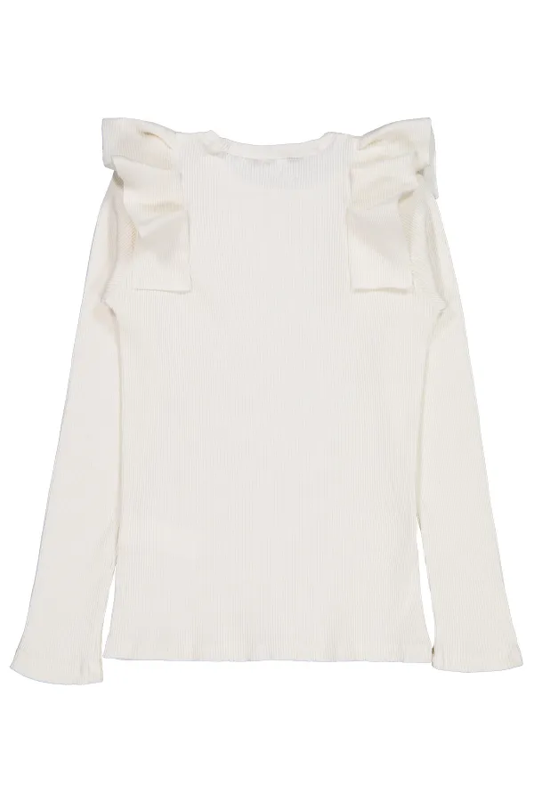 Girl's Sweatshirt 10-13 Years Old Ecru - Package