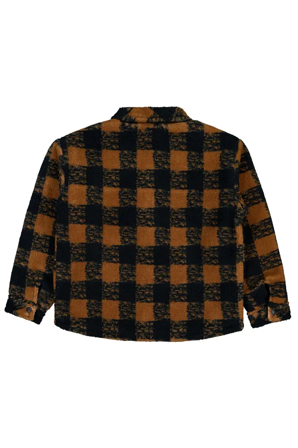 Erkek Çocuk Gömlek 6-9 Yaş Kahve - Paket