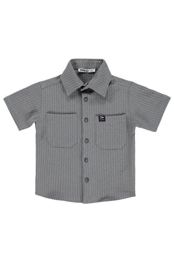 Boys' Shirt 2-5 Years Grey - Pack