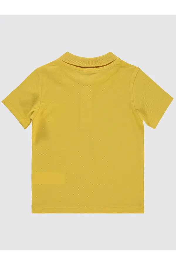 Erkek Çocuk Tişört 2-5 Yaş Sarı - Paket